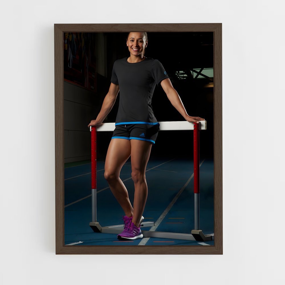 Poster Saut d'Obstacles – affiche Athlétisme (vue 5)
